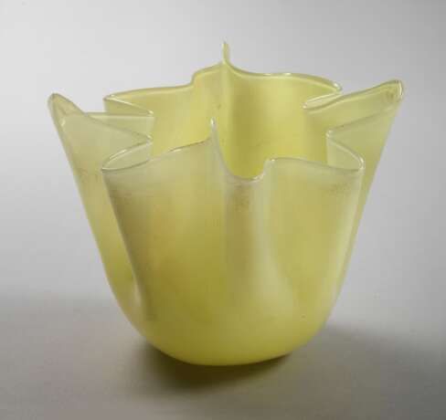 Murano Vase "Fazoletto" - photo 1