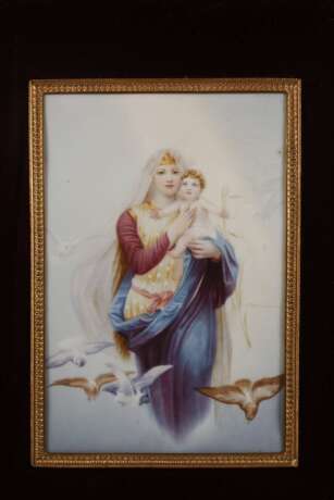 KPM Berlin Bildplatte Madonna im Sternenkleid - Foto 2