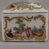 Meissen Tabatiere Figurenmalerei - Foto 4