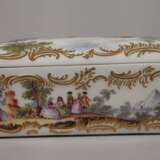 Meissen Tabatiere Figurenmalerei - Foto 5