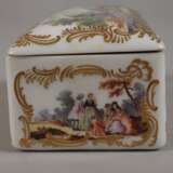 Meissen Tabatiere Figurenmalerei - Foto 6