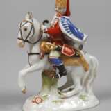 Meissen Miniatur "Husar zu Pferde" - Foto 1