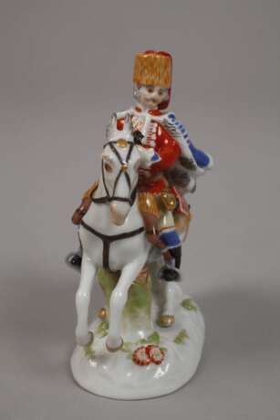 Meissen Miniatur "Husar zu Pferde" - Foto 2