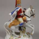 Meissen Miniatur "Husar zu Pferde" - Foto 3