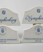 Produktkatalog. Vier Werbeaufsteller Nymphenburg