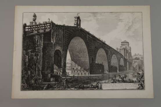 Giovanni Battista Piranesi, Ponte Molle in Rom - photo 2