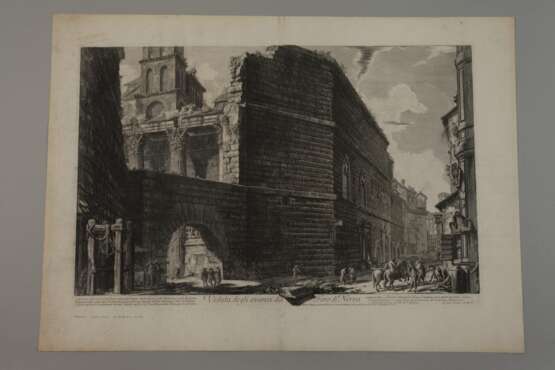 Giovanni Battista Piranesi, Nerva Forum in Rom - Foto 2