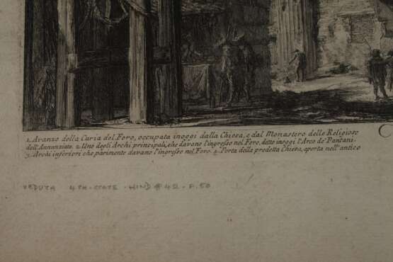 Giovanni Battista Piranesi, Nerva Forum in Rom - Foto 3