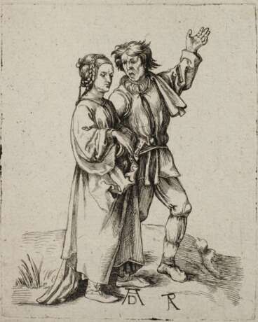 Johann Adam Prestel nach Albrecht Dürer, Das Paar - photo 1