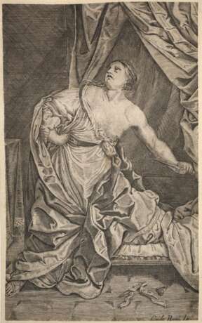 nach Guido Reni, Selbstmord der Lucretia - photo 1