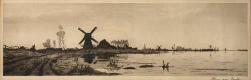 Hans am Ende, Landschaft Windmühle - фото 1