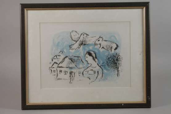 Marc Chagall, "Le Village" - Foto 2