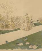 Aperçu. nach Éduard Vuillard, &quot;Jardin des Tuilleries&quot;