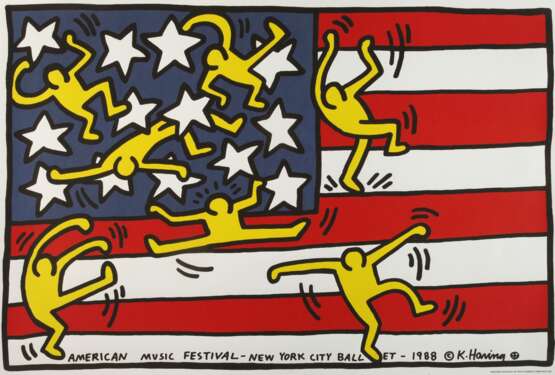 Keith Haring, "New York City Ballet" - photo 1