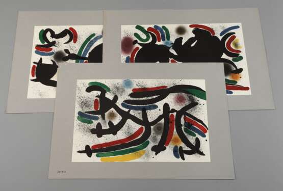 Joan Miró, Konvolut Farblithographien - фото 1