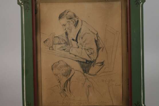 Reinhold Max Eichler, Portraitstudie - photo 2