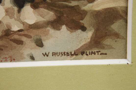 William Russell Flint, Bergige Landschaft mit See - photo 3