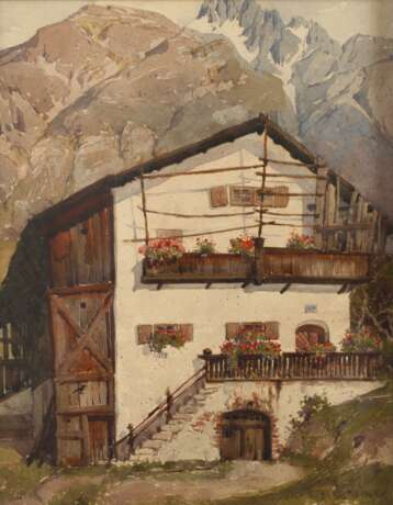 Oskar von Kleiner, Alpines Bauernhaus - photo 1