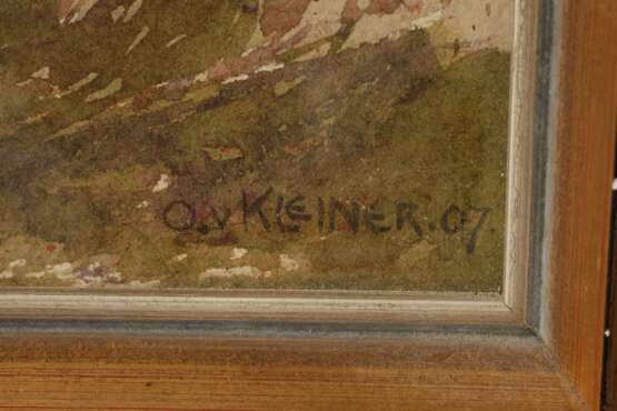 Oskar von Kleiner, Alpines Bauernhaus - photo 3