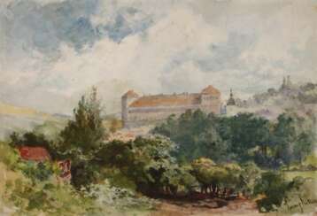 Lorenz Ritter, &quot;Schloss Bilin in Böhmen&quot;