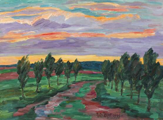 Fredo Bley, "Landschaft im Abendlicht" - photo 1