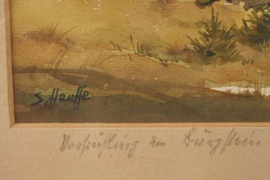 Siegfried Hauffe, „Vorfrühling am Burgstein“ - photo 3