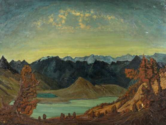 Hanns Herzing, "Grüner Bergsee" - photo 1