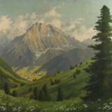 Minni Herzing, "Sommerlandschaft im Hochgebirge" - photo 1