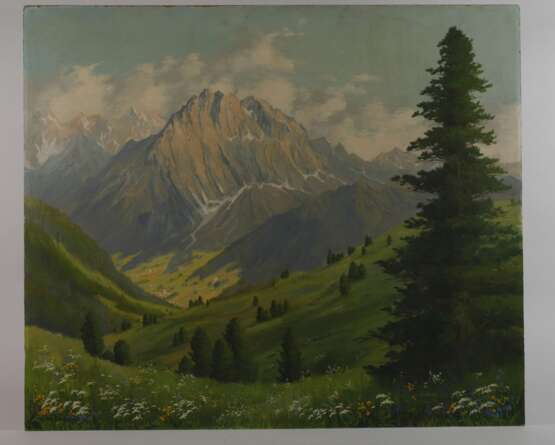 Minni Herzing, "Sommerlandschaft im Hochgebirge" - photo 2