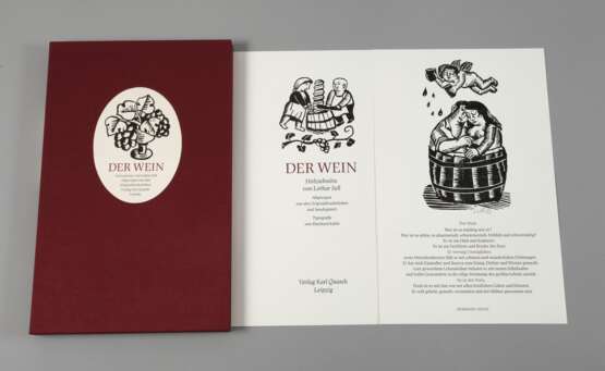 Lothar Sell, Mappenwerk "Der Wein" - Foto 1