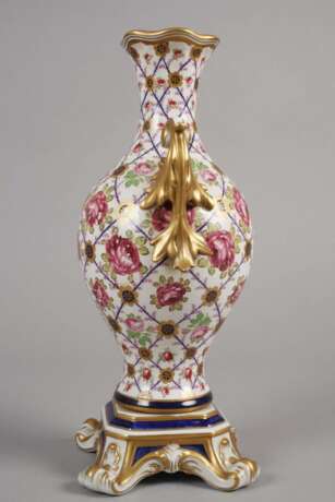 Sevres Vase Rosendekor - фото 2