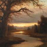 Carl Kenzler, Landschaft im Abendlicht - photo 1