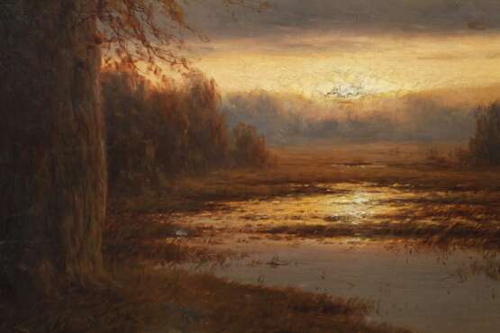 Carl Kenzler, Landschaft im Abendlicht - photo 4