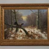 Otto Scheuerer, Winterlicher Wald mit Auerhahn - photo 2