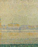 Aperçu. Pointilist um 1900, Ansicht von Venedig