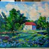 Provinces. Stretched canvas Oil Impressionism Landscape painting Ukraine 2020 - photo 3