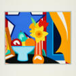 Tom Wesselmann. Still Life With Blowing Curtain (Yellow) - Auction prices