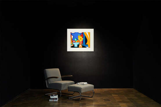 Tom Wesselmann. Still Life With Blowing Curtain (Yellow) - Foto 3