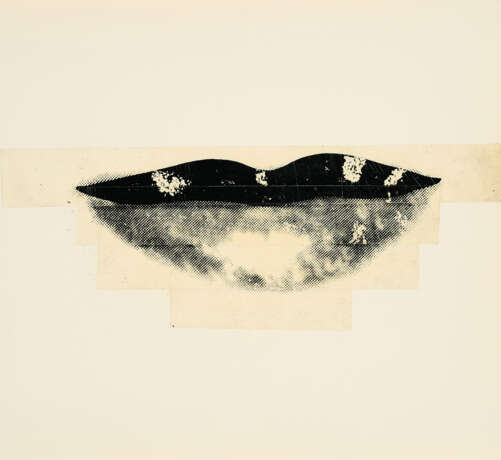 Andy Warhol. Ohne Titel (Lips) - Foto 1