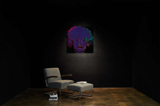 Steve Kaufman. Einstein (Aus: Hommage to Genius Series) - Foto 3