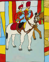 Josef Wittlich. Englische Königin zu Pferde