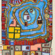 Friedensreich Hundertwasser. Wasserende am Dach - Аукционные цены