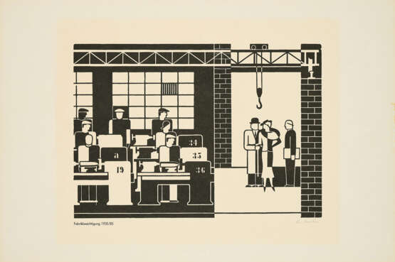 Gerd Arntz. Oben und Unten. Bilder aus der Arbeitswelt 1924-1935 - photo 2