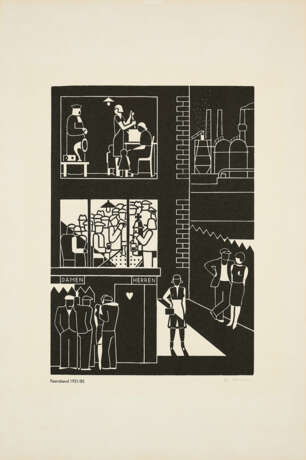 Gerd Arntz. Oben und Unten. Bilder aus der Arbeitswelt 1924-1935 - photo 4