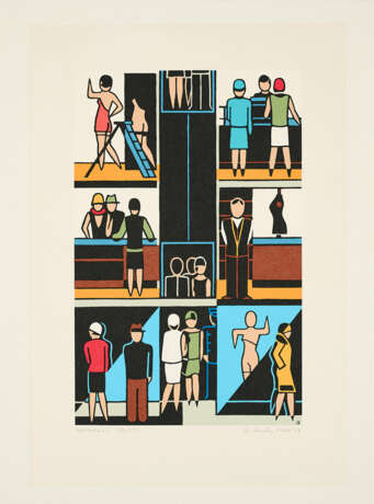 Gerd Arntz. Warenhaus - Foto 1