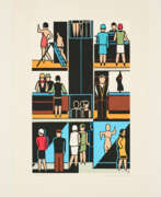 Герд Арнц. Gerd Arntz. Warenhaus