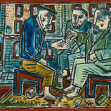 Billy Childish. Untitled (Three Men Sitting) - photo 1