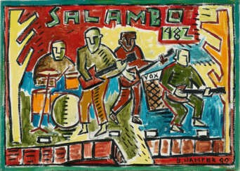 Billy Childish. Them Milkshakes a Salambo 1982