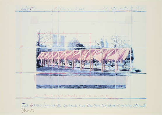 Christo. The Gates. Project for Central Park, New York City 1979-2005 - Foto 1