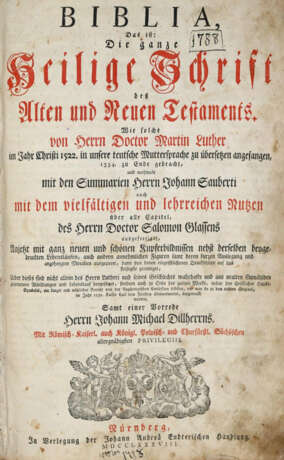 Biblia germanica. - photo 1